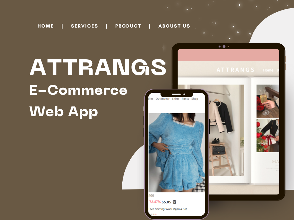 Attrangs E-Commerce Website